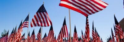 Drapeaux américains
