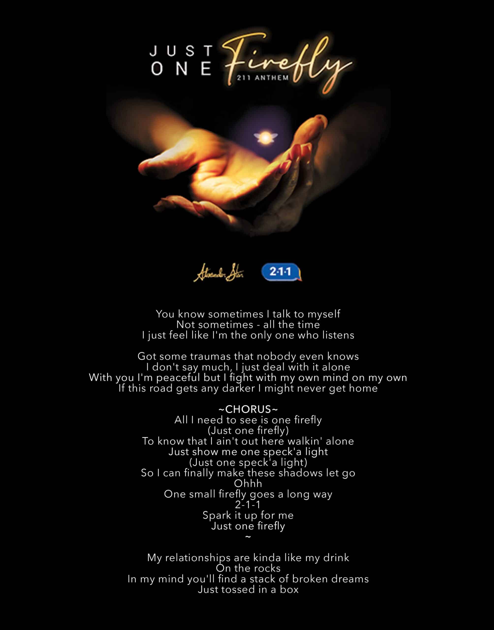 Just-One-Firefly-letra-p1 Sólo una luciérnaga Lyrics p1