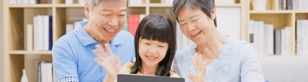 亲属家庭使用电脑