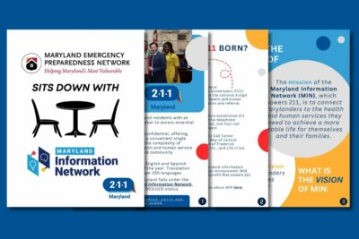 Maryland Emergency Preparedness Network featuring 211