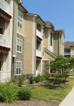 An apartment complex