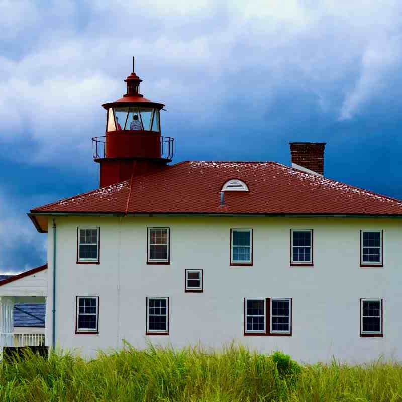 storm clouds Point Lookout