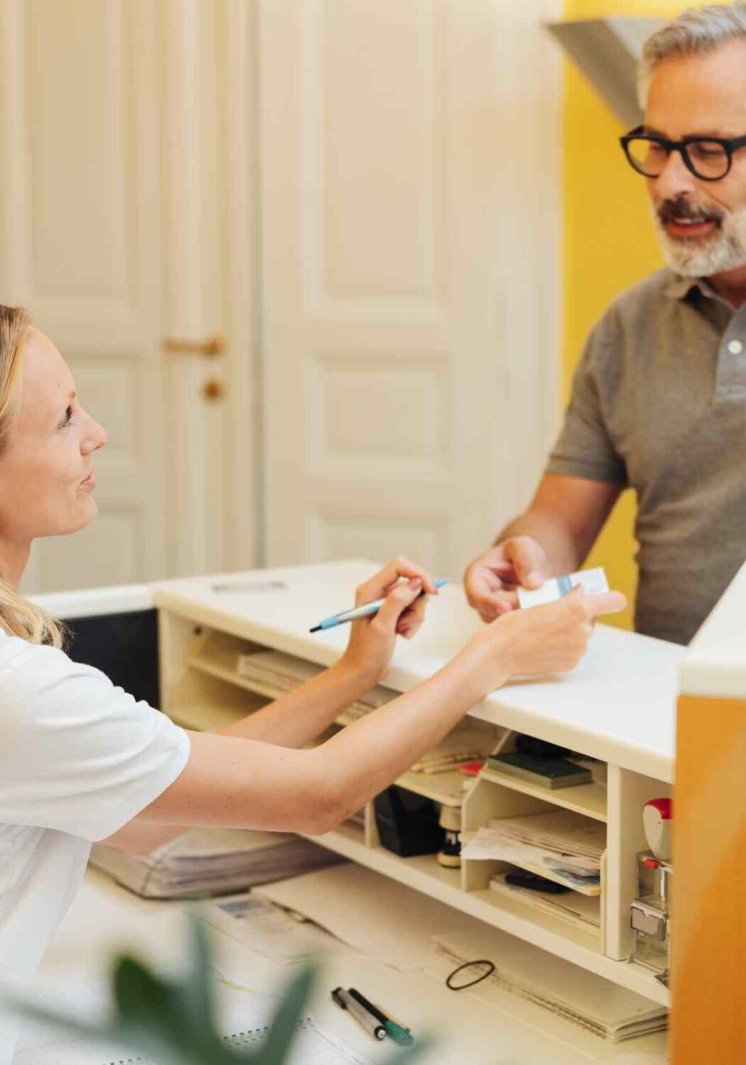 patient paying for health care