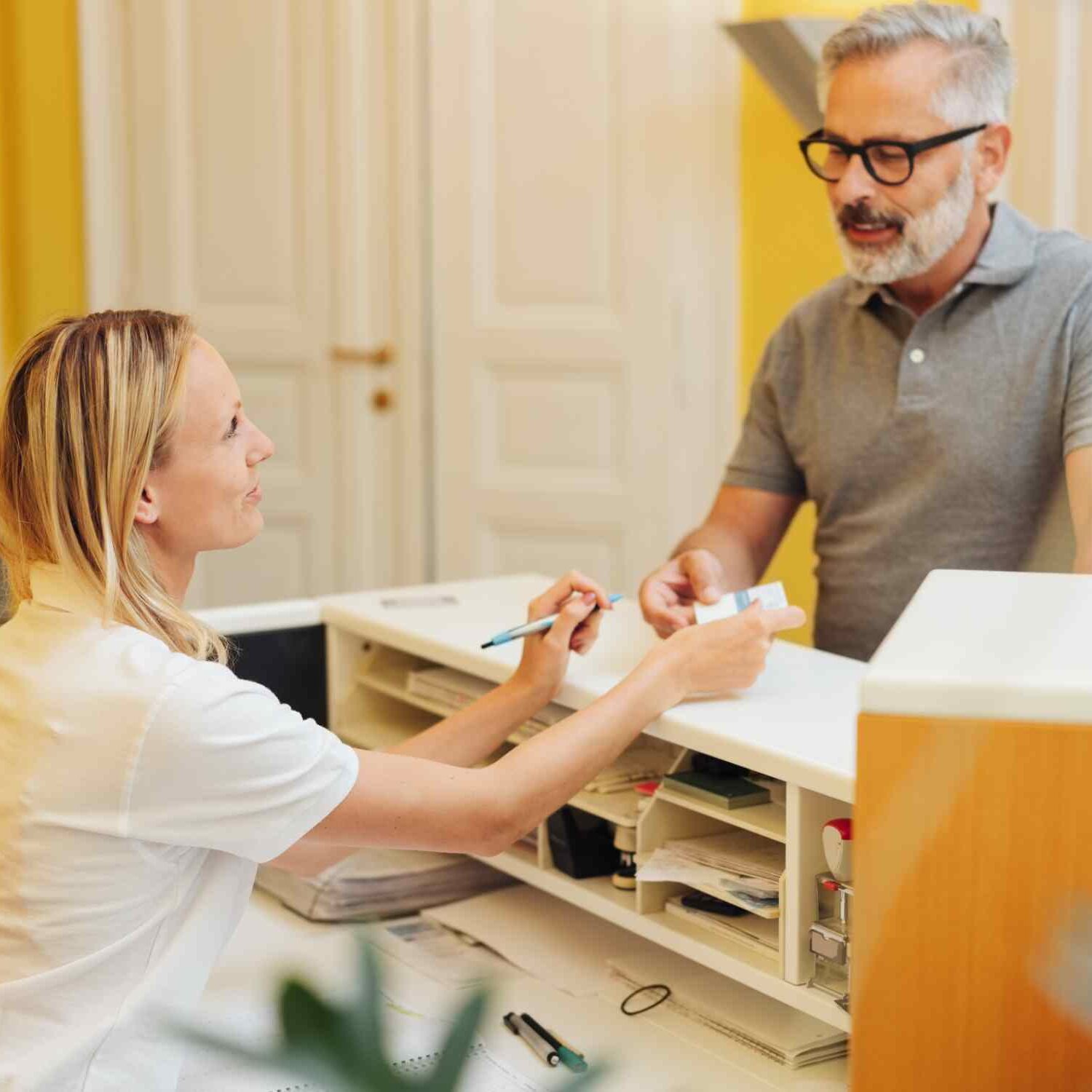 patient paying for health care