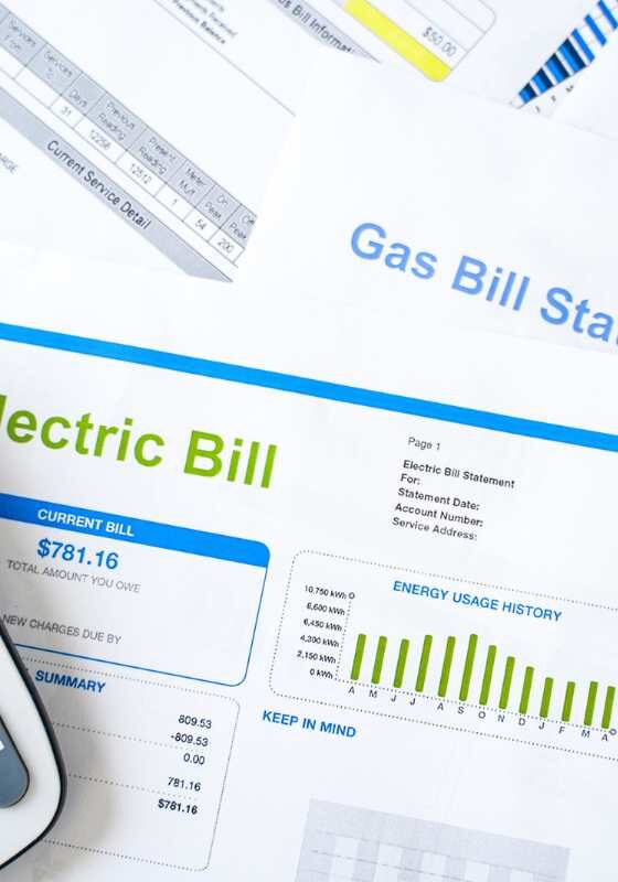 utility bills