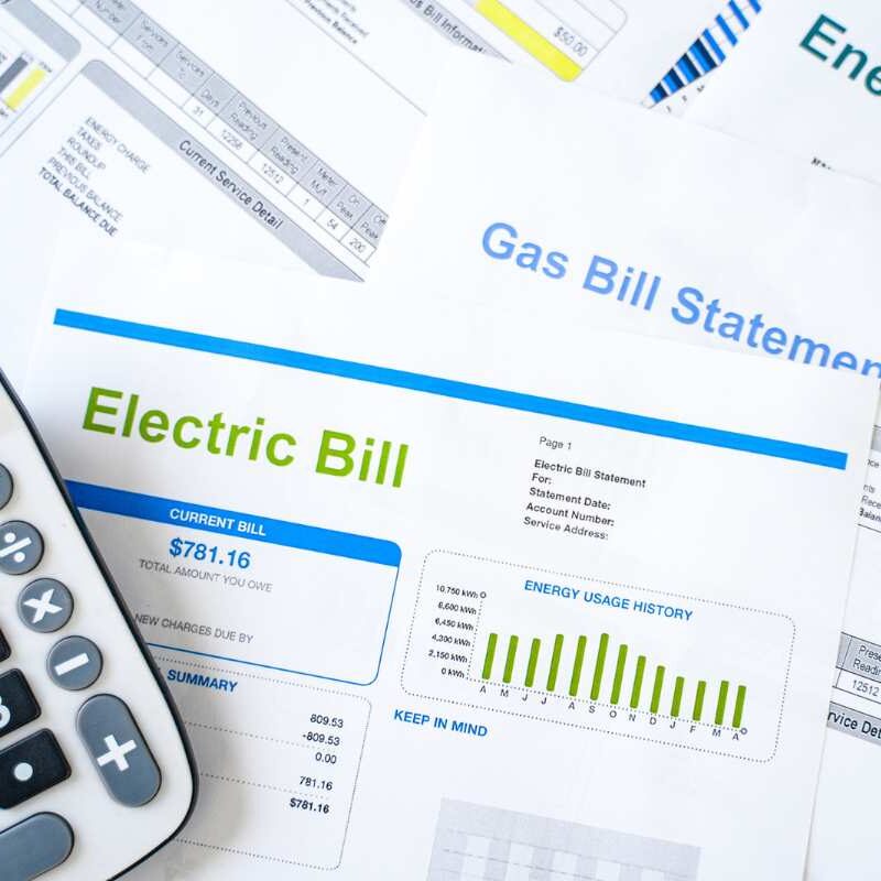 utility bills